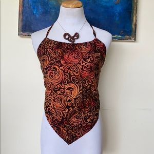 🦋Backless Handkerchief Halter Top🦋